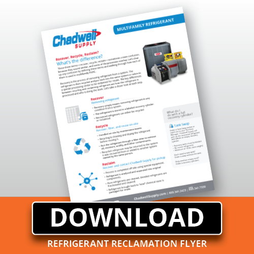 Multifamily Refrigerant Flyer