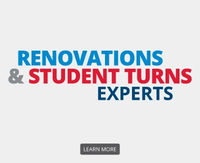 Renovation and Student Turns with Chadwell Supply