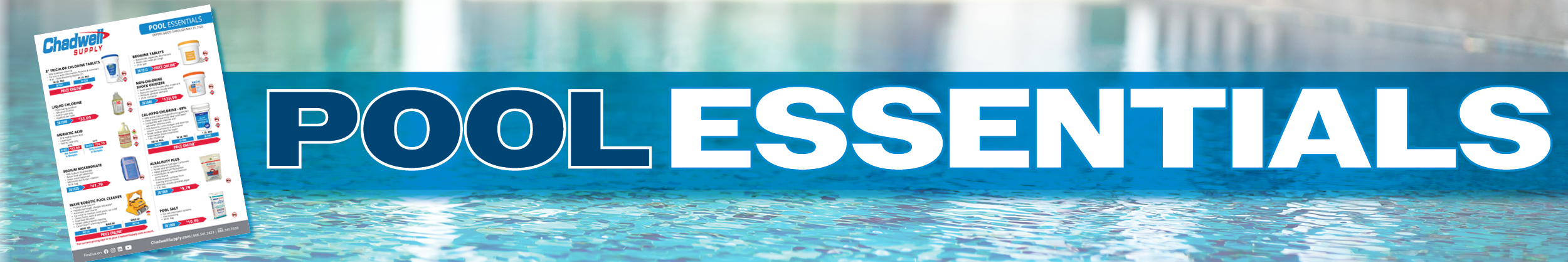 Chadwell Supply Pool Essentials Flyer